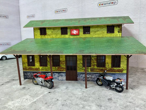 Railway station building - station,