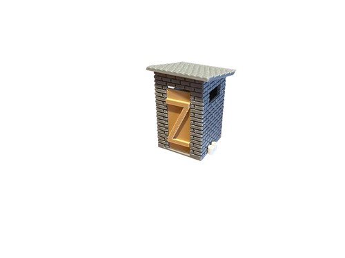 Outdoor privvy outhouse - outhouse, /
