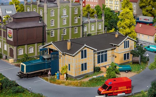 Faller 120287 locomotive shed - 120287,